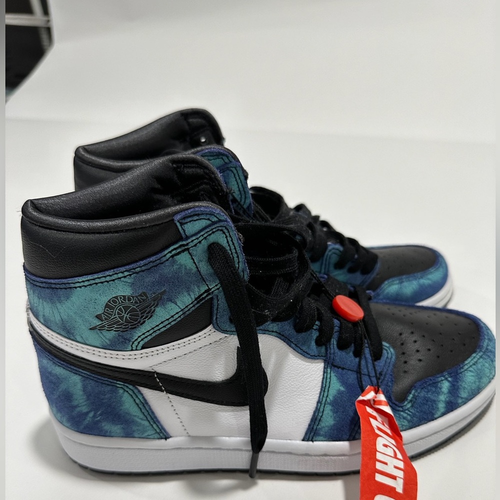 Nike Air Jordan 1 Retro High 2020 Tie Dye Aurora Green CD0461100 Size 7.5 - NWOB